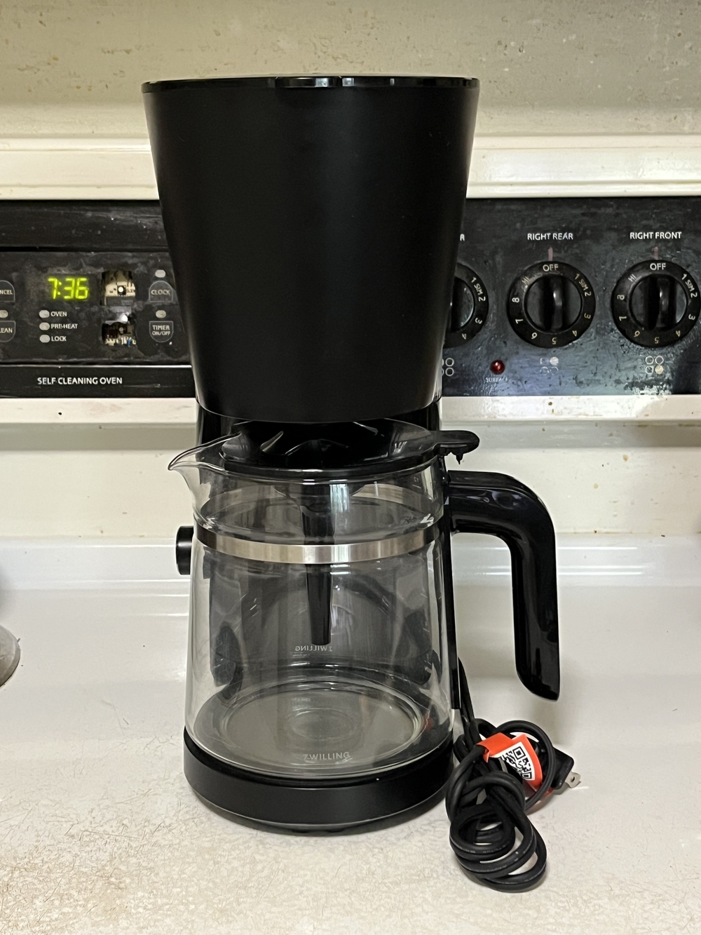 ZWILLING Enfinigy Drip Coffee Maker - Black (SCA-Certified)- Excellent Condition